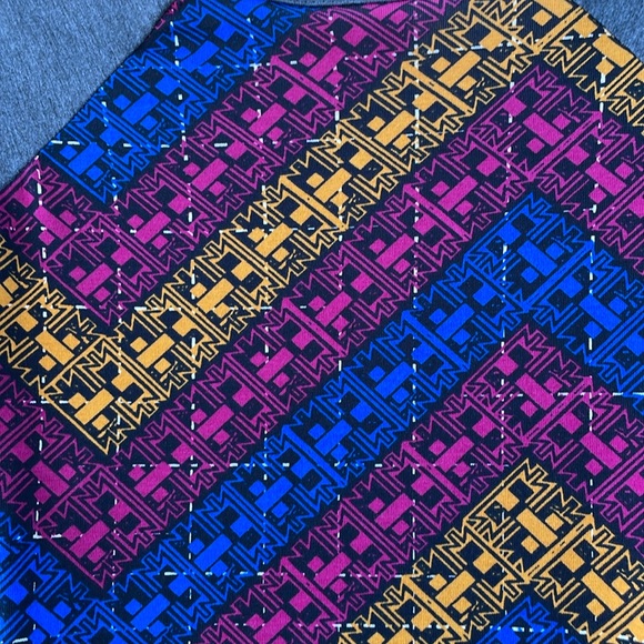 LLR - Abstract Printed Randy Top-#0279 - Picture 8 of 12